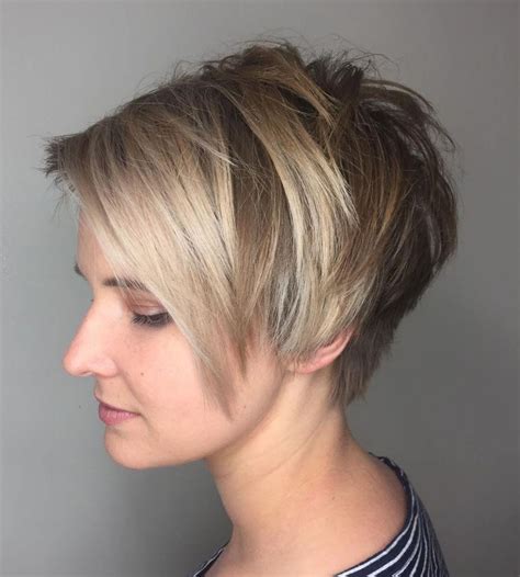 deviantart haircut|short hairstyles with tapered back for women.